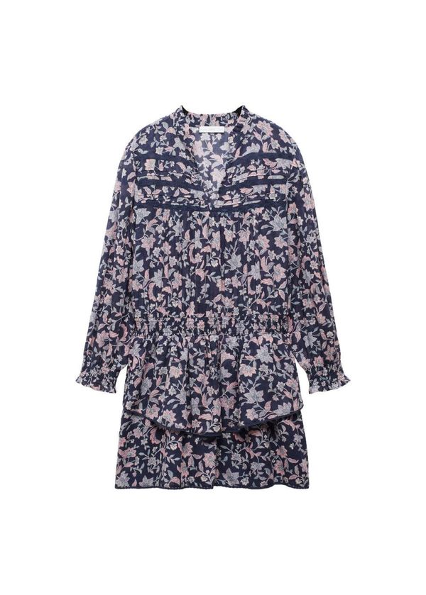 MANGO MANGO Haljina 'Jimena'  ljubičasta / miks boja