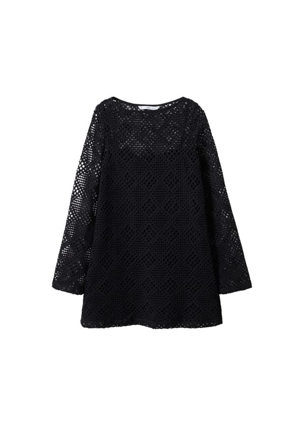 MANGO MANGO Haljina 'Sandrita'  crna