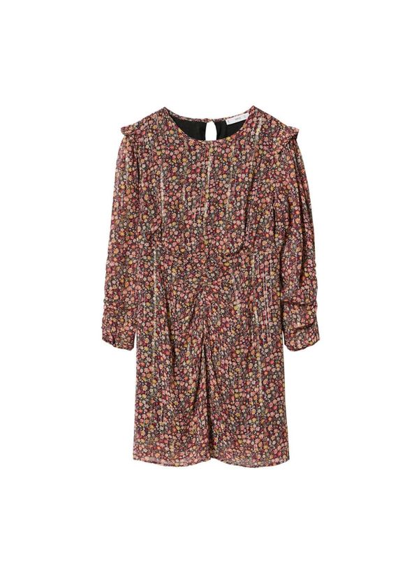 MANGO MANGO Haljina 'Volcano'  žuta / roza / bordo / crna