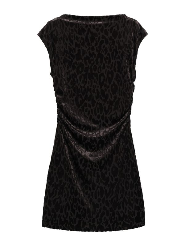 MANGO MANGO Haljina 'XLEO'  smeđa / crna