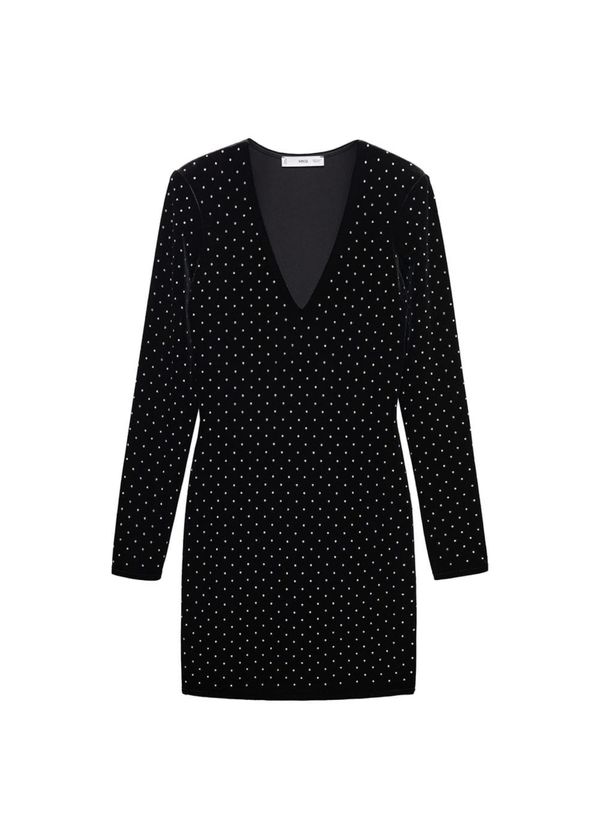 MANGO MANGO Haljina 'Xtach'  crna