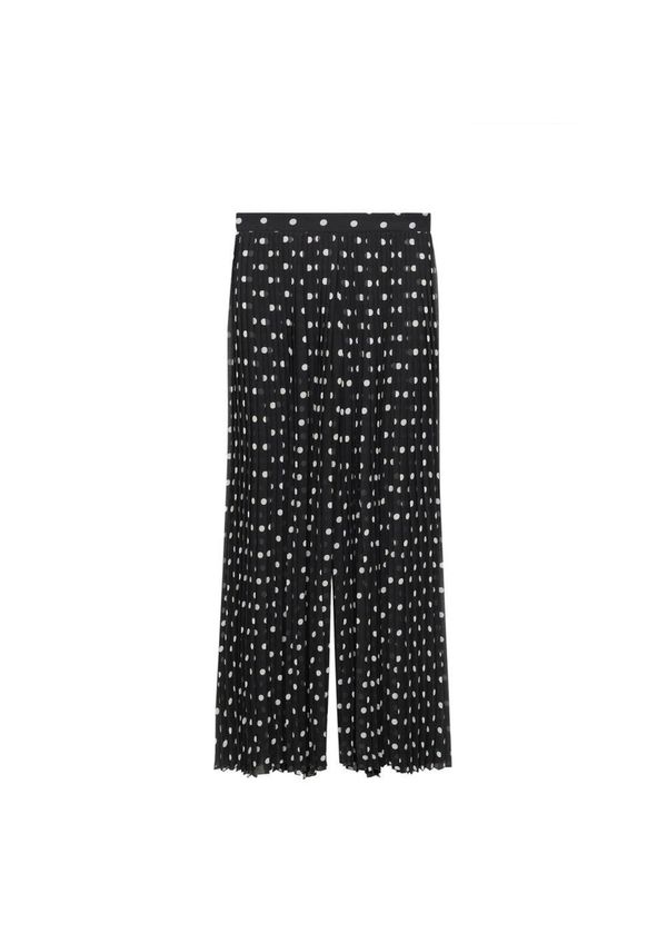 MANGO MANGO Hlače 'Adela'  crna / bijela