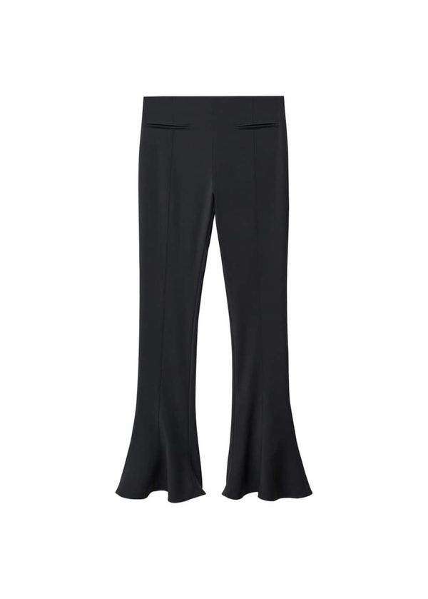 MANGO MANGO Hlače 'America'  crna