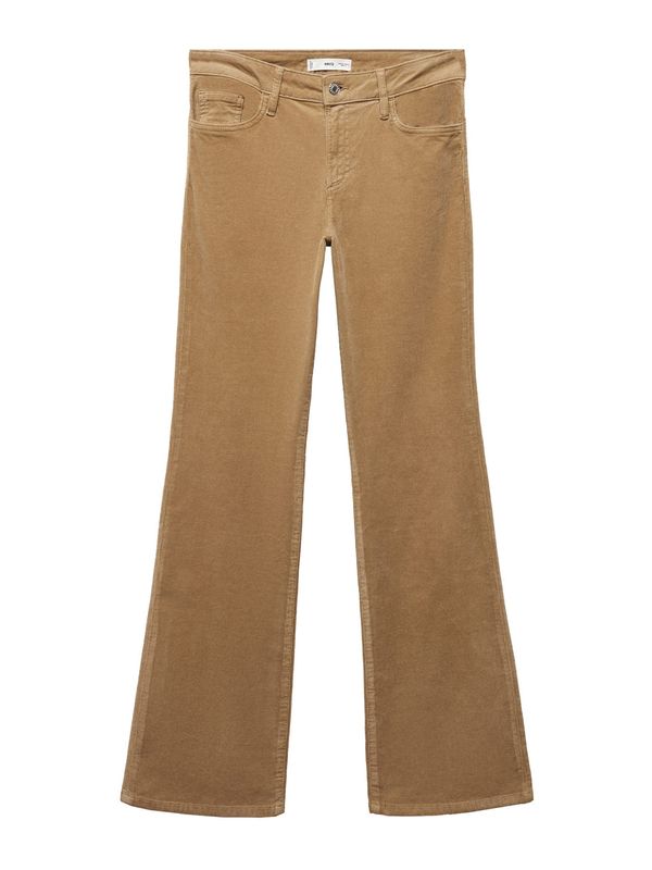 MANGO MANGO Hlače 'Fionap'  svijetlosmeđa