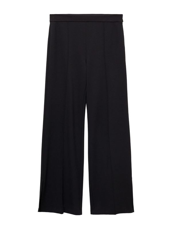 MANGO MANGO Hlače 'GOA'  crna