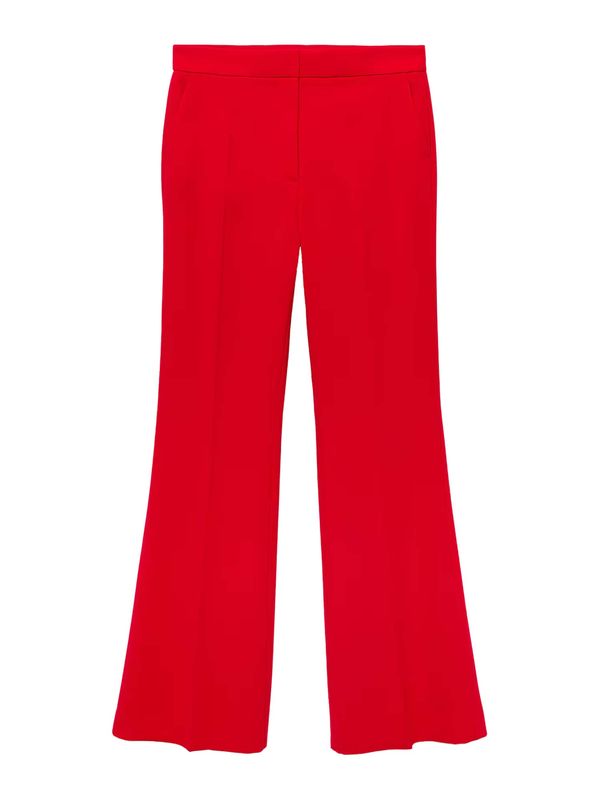 MANGO MANGO Hlače na crtu 'IGUANA'  crvena