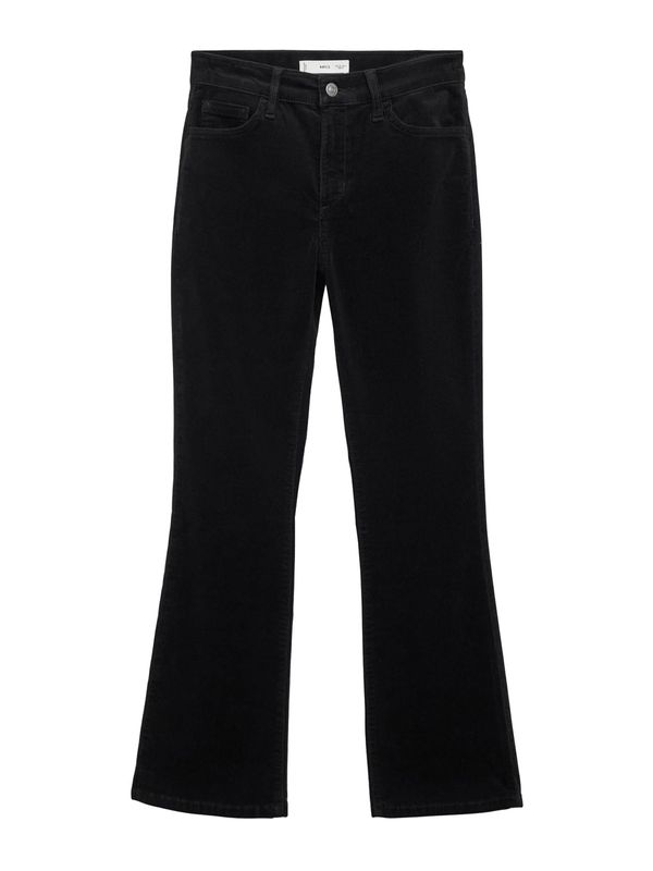 MANGO MANGO Hlače 'SIENNA'  crna