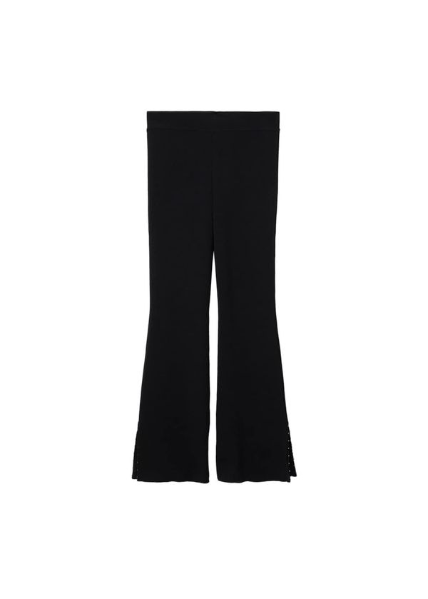 MANGO MANGO Hlače 'Venus'  crna