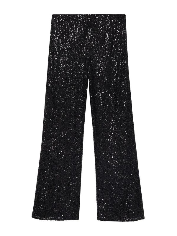 MANGO MANGO Hlače 'Xjupiter'  crna