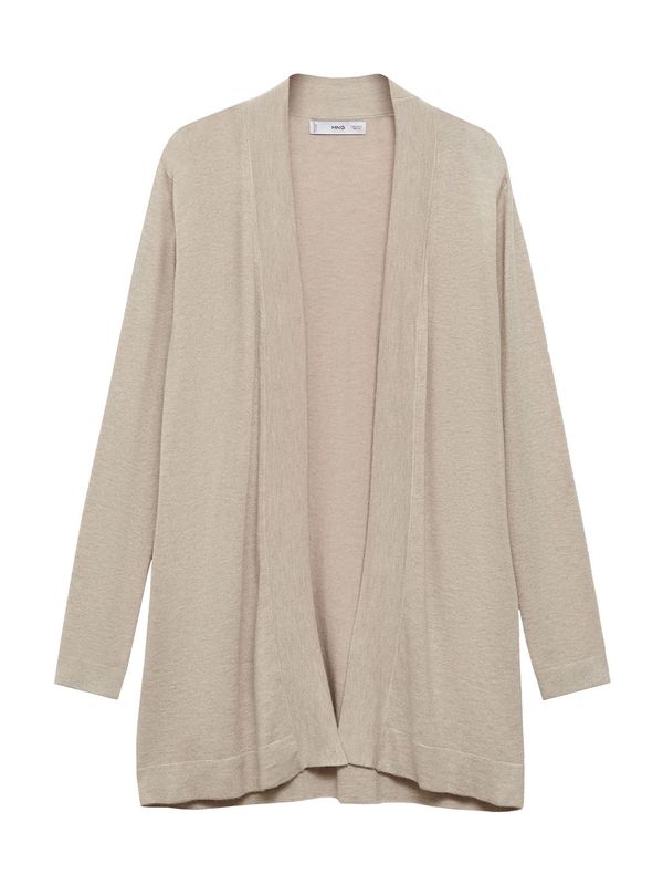 MANGO MANGO Kardigan 'ALMA'  bež melange