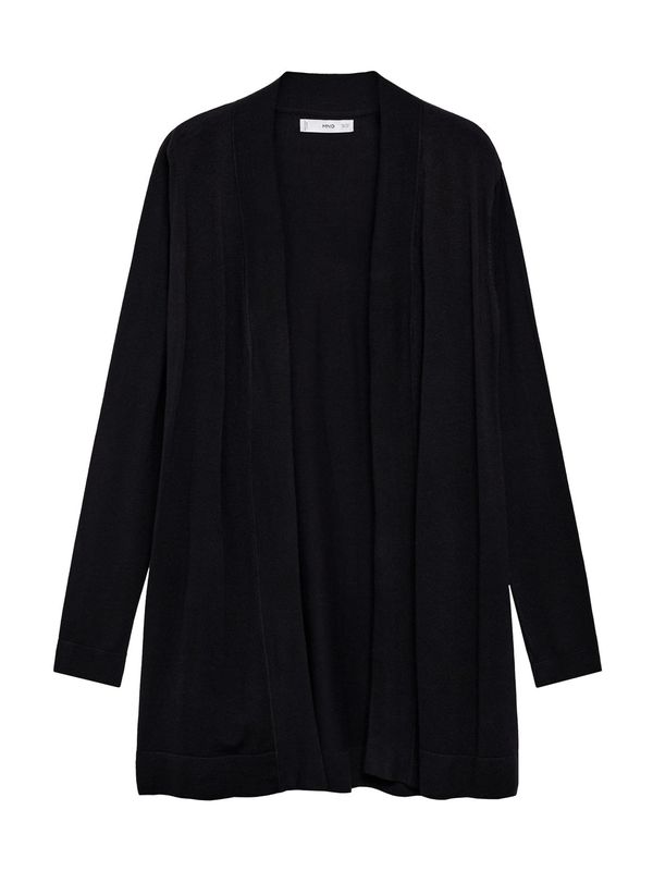 MANGO MANGO Kardigan 'ALMA'  crna