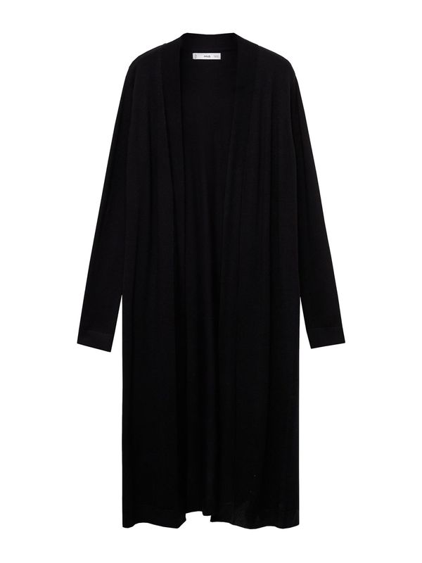 MANGO MANGO Kardigan 'ALMIBAR'  crna