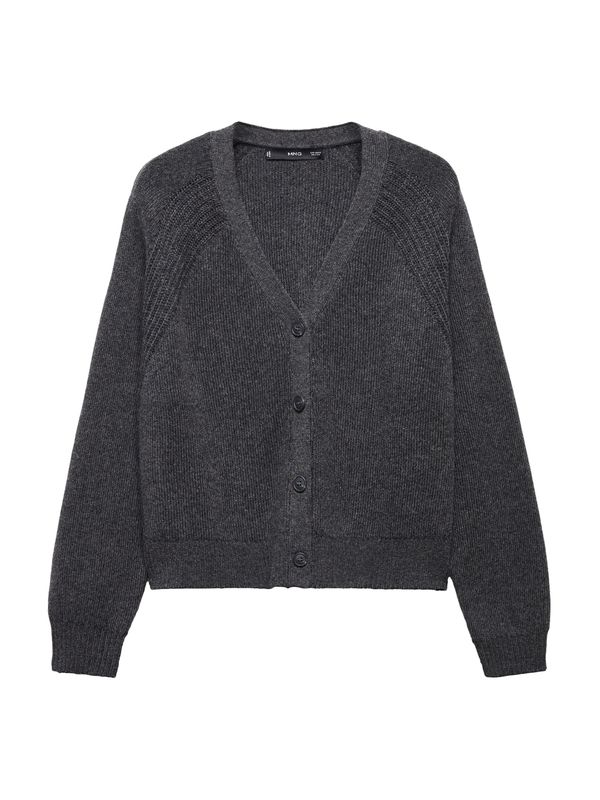 MANGO MANGO Kardigan 'Basta'  tamo siva