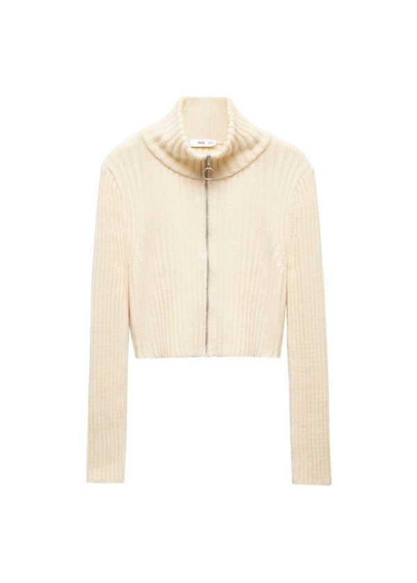 MANGO MANGO Kardigan 'Bratz'  nude