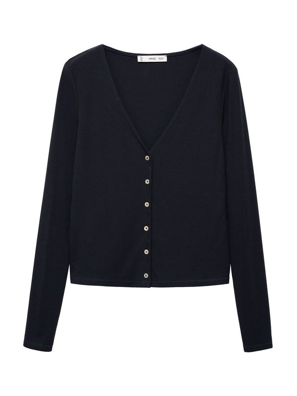 MANGO MANGO Kardigan 'TRIGO'  noćno plava