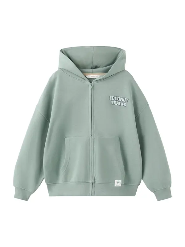 Mango MANGO KIDS Gornji dio trenirke  menta / koraljna / bijela
