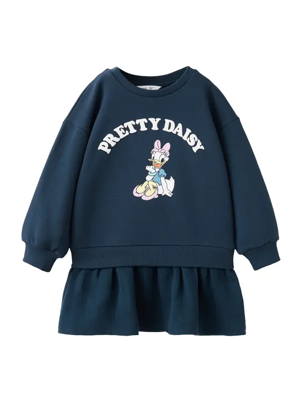 Mango MANGO KIDS Haljina 'PDPRETTY'  mornarsko plava / svijetloplava / pastelno ljubičasta / bijela