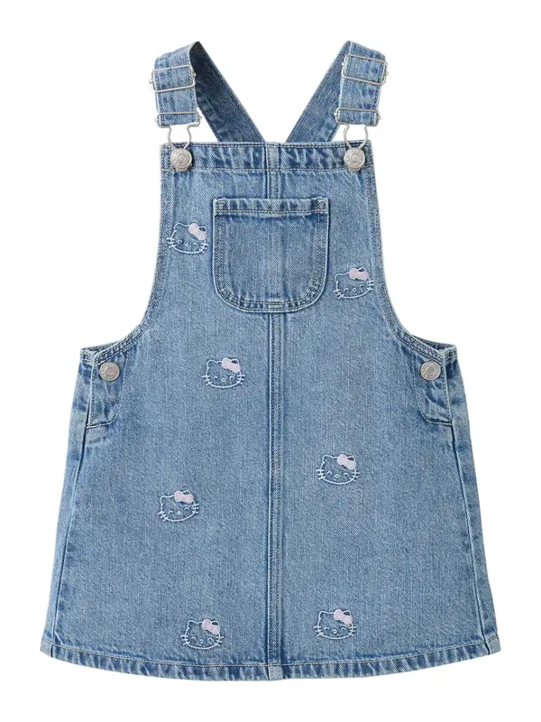 Mango MANGO KIDS Haljina  svijetloplava / svijetloroza