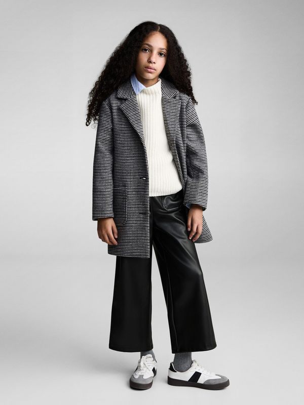 MANGO KIDS MANGO KIDS Hlače 'Janet'  crna