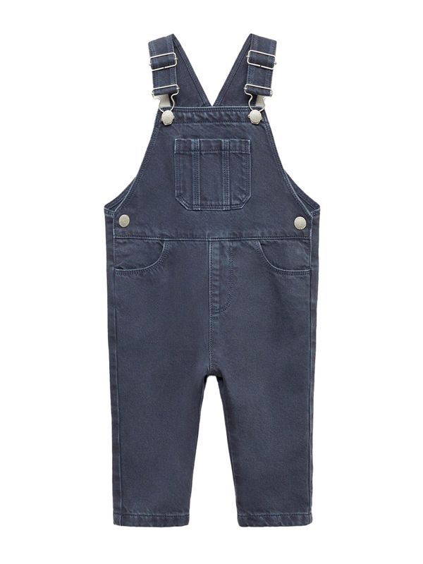 MANGO KIDS MANGO KIDS Hlače s tregerima 'DELOS'  mornarsko plava