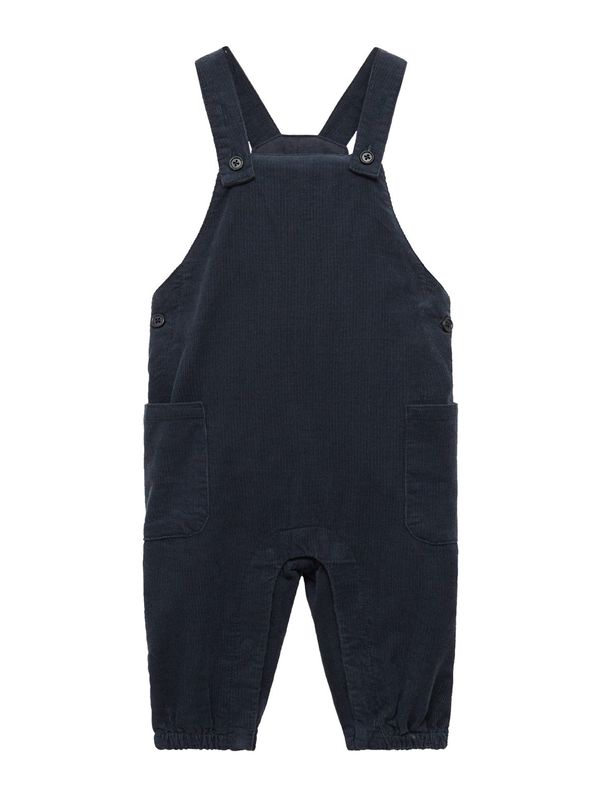 MANGO KIDS MANGO KIDS Hlače s tregerima 'KANSAS'  mornarsko plava