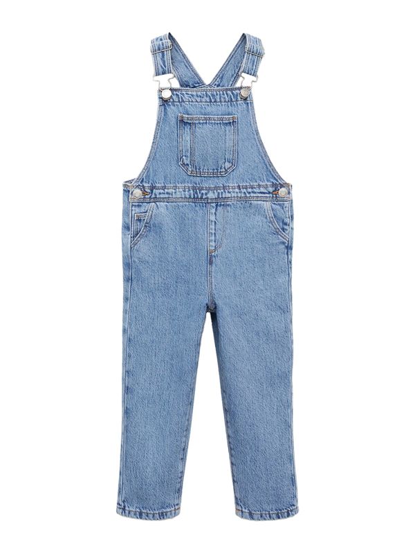 MANGO KIDS MANGO KIDS Hlače s tregerima 'LUCAS'  svijetloplava