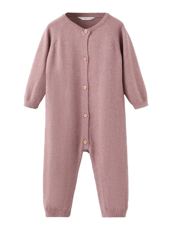 Mango MANGO KIDS Jednodijelni komplet 'PALE'  prljavo roza