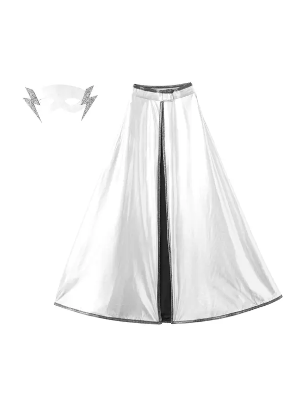 MANGO KIDS MANGO KIDS Komplet 'Cape Hero'  srebro