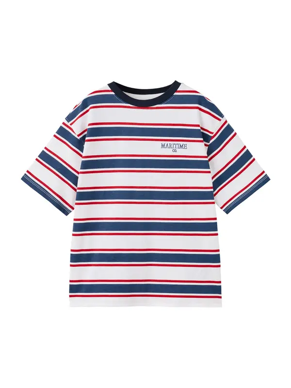 MANGO KIDS MANGO KIDS Majica 'MARITIM'  morsko plava / crvena / bijela