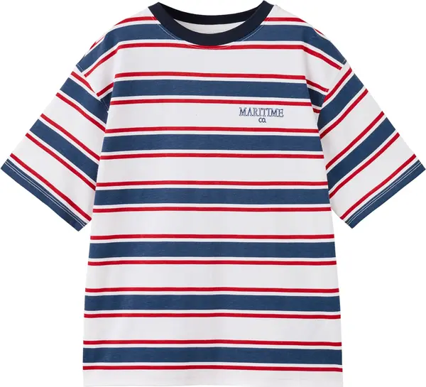 Mango MANGO KIDS Majica 'MARITIM'  morsko plava / crvena / bijela