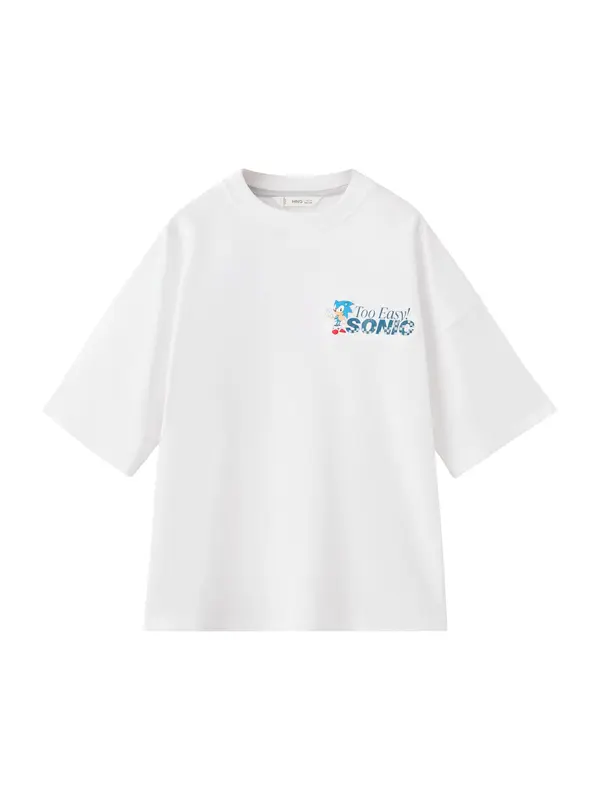 Mango MANGO KIDS Majica  mornarsko plava / azur / svijetlo crvena / bijela