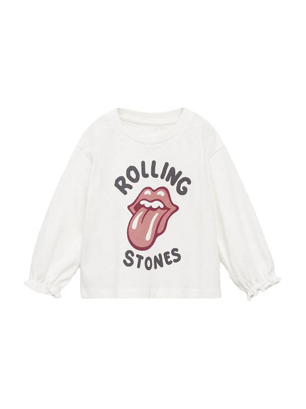 MANGO KIDS MANGO KIDS Majica 'RCONCERT'  roza / crna / bijela