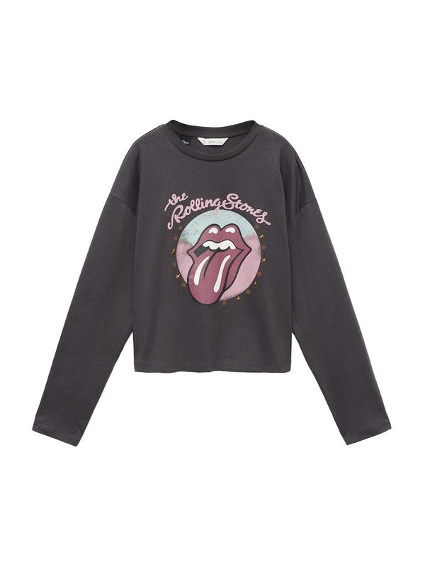 MANGO KIDS MANGO KIDS Majica 'RSTAR'  antracit siva