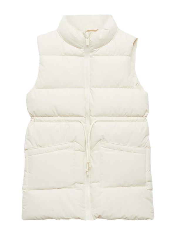 MANGO KIDS MANGO KIDS Prsluk 'LAURA'  ecru/prljavo bijela