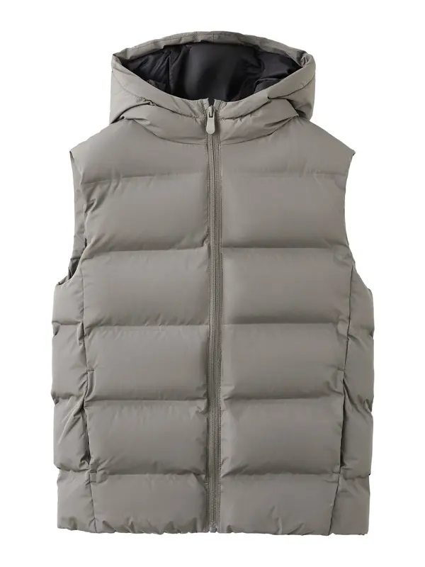 MANGO KIDS MANGO KIDS Prsluk 'MANEL'  zeleno smeđa