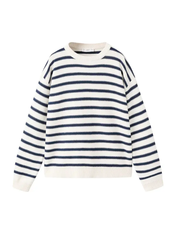 Mango MANGO KIDS Pulover 'DYLAN'  tamno plava / prljavo bijela