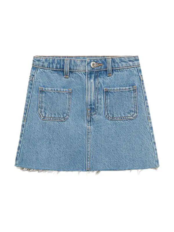 MANGO KIDS MANGO KIDS Suknja 'SUE'  plavi traper