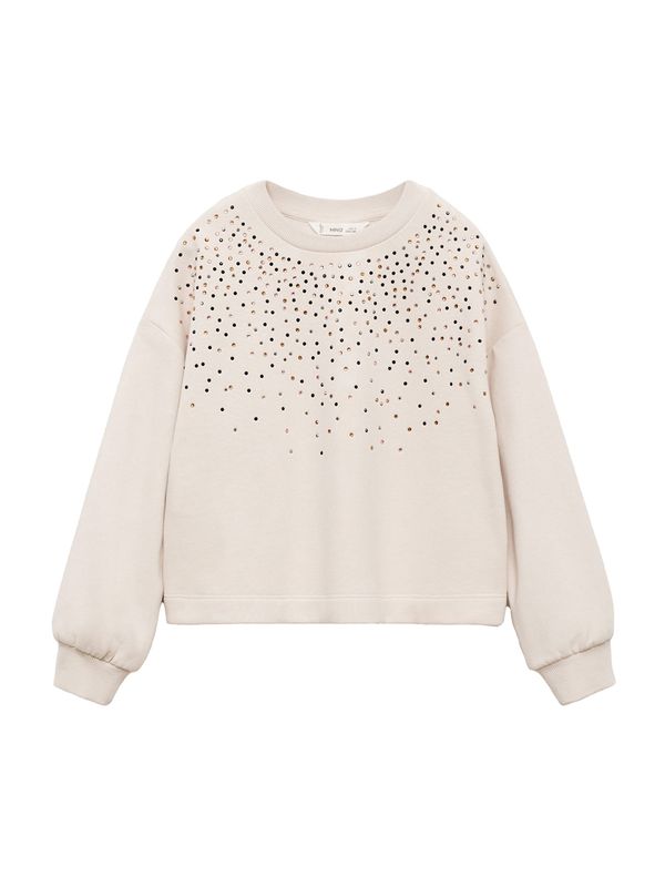 MANGO KIDS MANGO KIDS Sweater majica  bež siva