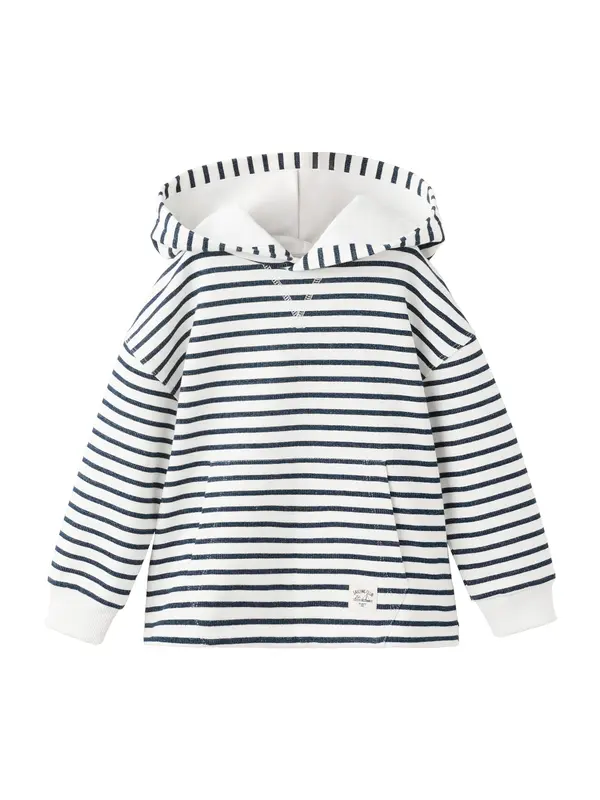 Mango MANGO KIDS Sweater majica 'FOCEAN'  mornarsko plava / bijela
