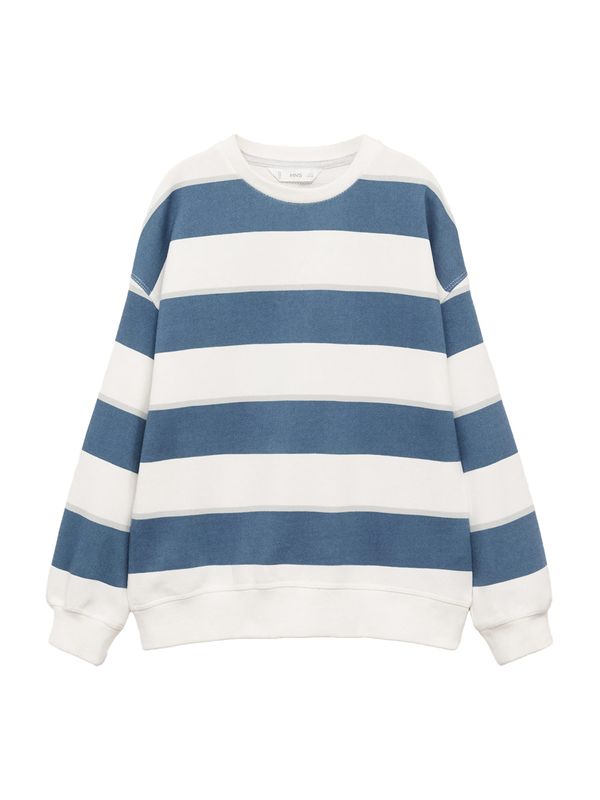 MANGO KIDS MANGO KIDS Sweater majica 'KODAK'  golublje plava / prljavo bijela