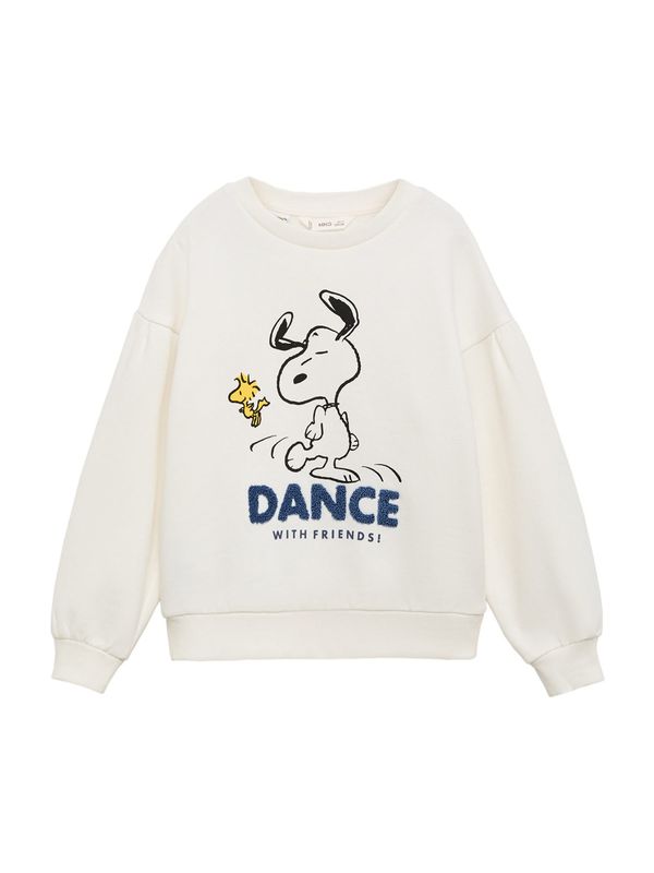 MANGO KIDS MANGO KIDS Sweater majica 'SDANCE'  ecru/prljavo bijela / plava / žuta / crna
