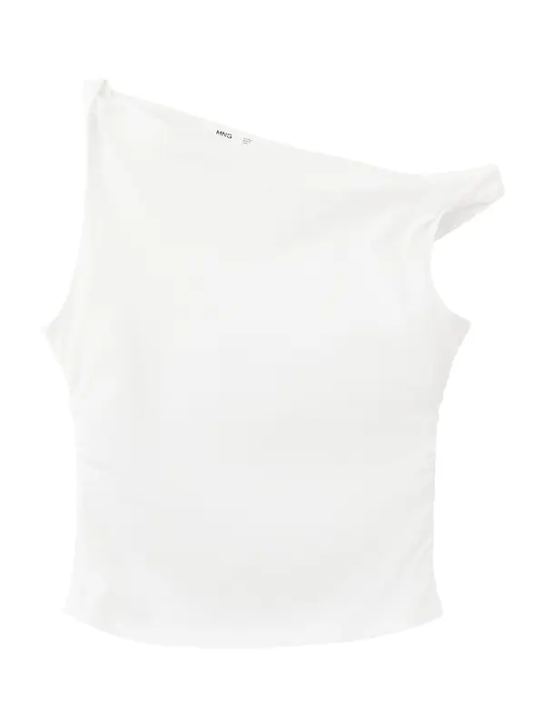 MANGO KIDS MANGO KIDS Top 'ROLL'  prljavo bijela