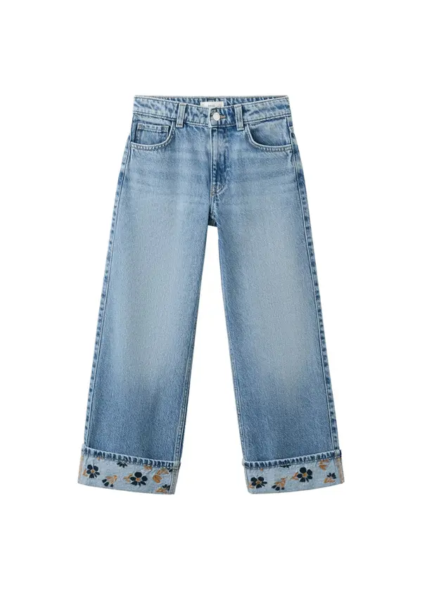 Mango MANGO KIDS Traperice 'Betsy'  plavi traper