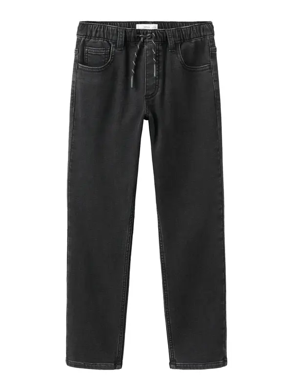 MANGO KIDS MANGO KIDS Traperice 'COMFY'  crni traper