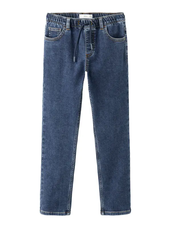 MANGO KIDS MANGO KIDS Traperice 'Comfy'  plavi traper