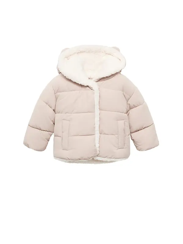 MANGO KIDS MANGO KIDS Zimska jakna 'Patrick1'  tamno bež
