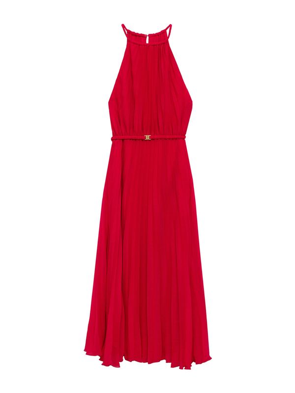 MANGO MANGO Koktel haljina 'Nicel'  crvena