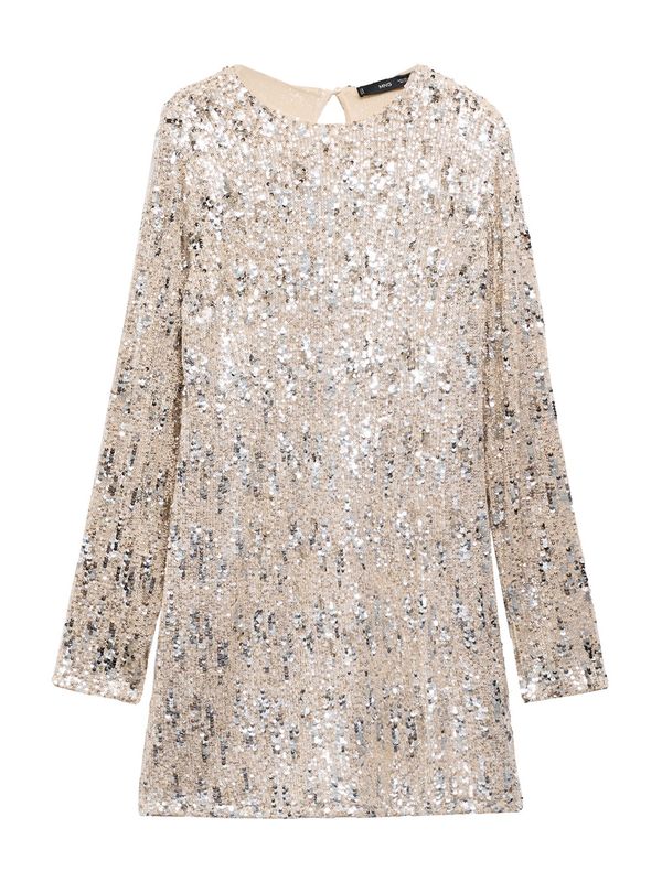 MANGO MANGO Koktel haljina 'Xlenjuel'  srebro