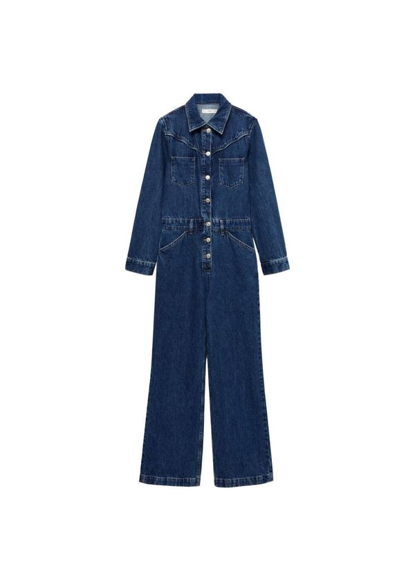 MANGO MANGO Kombinezon 'Sweet'  tamno plava