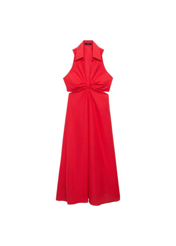 MANGO MANGO Košulja haljina 'capricor'  crvena